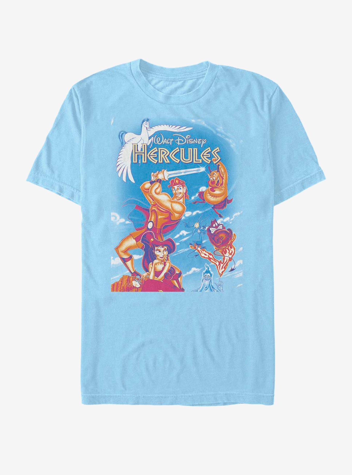 Disney Hercules Hercules Cover T-Shirt, LT BLUE, hi-res