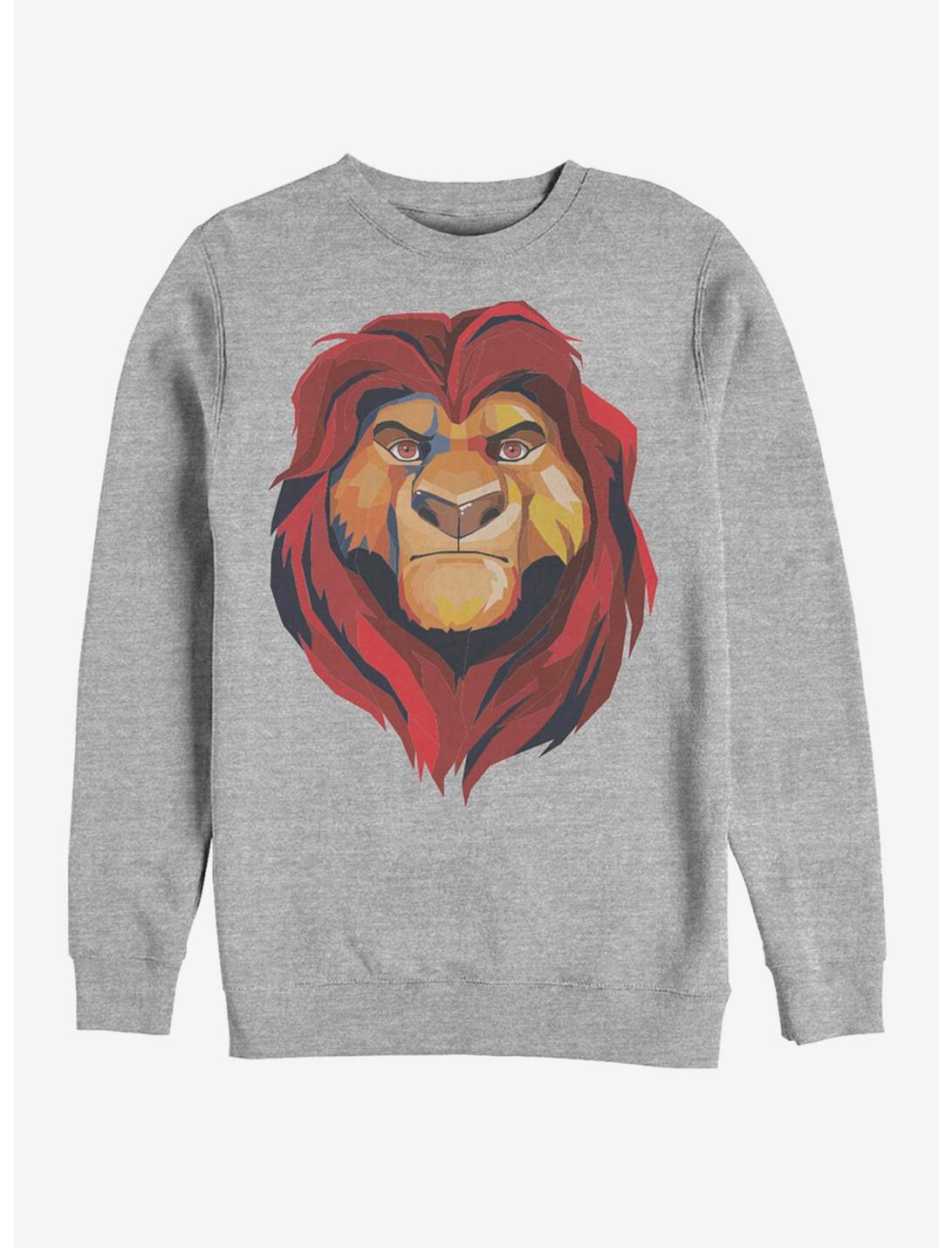 Disney The Lion King Mufasa Crew Sweatshirt, ATH HTR, hi-res