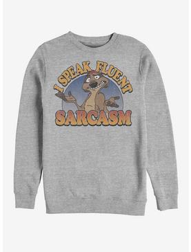 Disney The Lion King Sarcasm Crew Sweatshirt, , hi-res