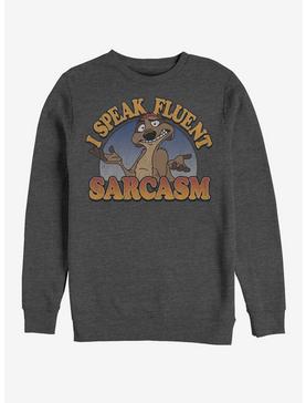 Disney The Lion King Sarcasm Crew Sweatshirt, , hi-res