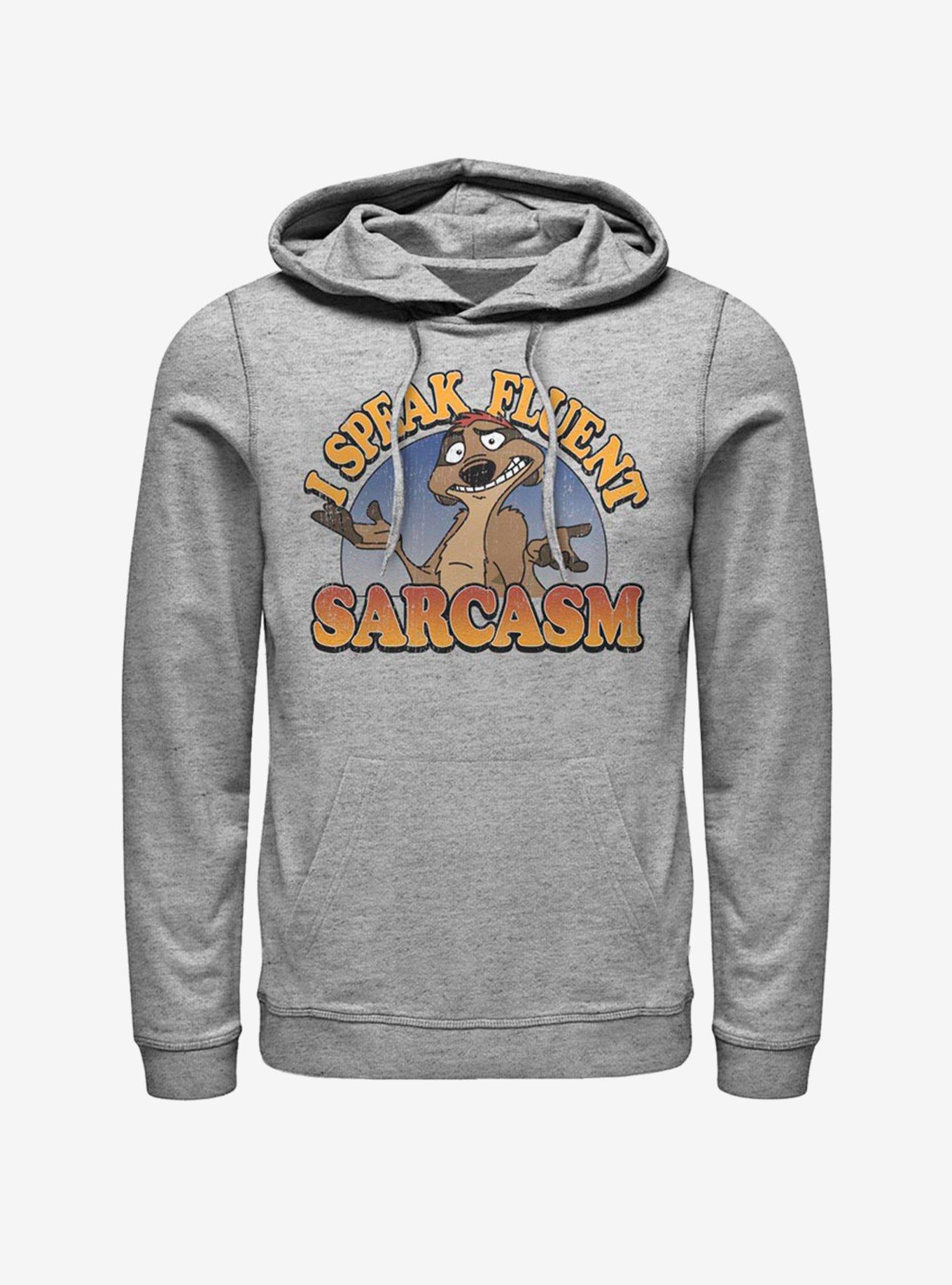 Disney The Lion King Sarcasm Hoodie, ATH HTR, hi-res