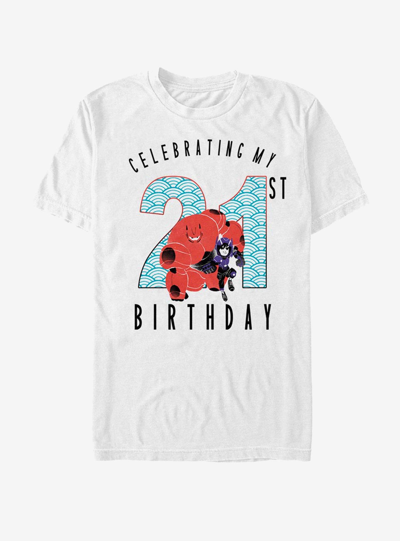 Disney Pixar Big Hero 6 Baymax 21 Years T-Shirt, , hi-res