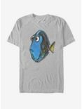 Disney Pixar Finding Nemo Dory Face T-Shirt, SILVER, hi-res