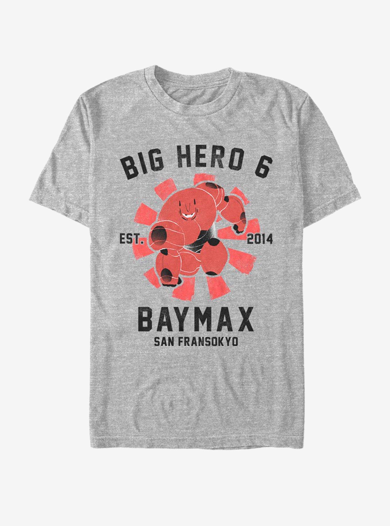 Disney Pixar Big Hero 6 Baymax Collegiate T-Shirt