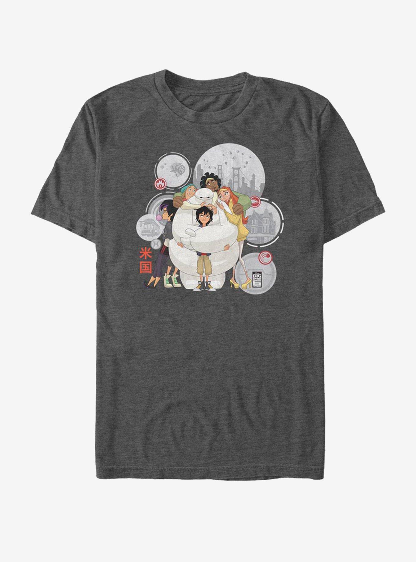 Disney Pixar Big Hero 6 Baymax Hugs T-Shirt, , hi-res