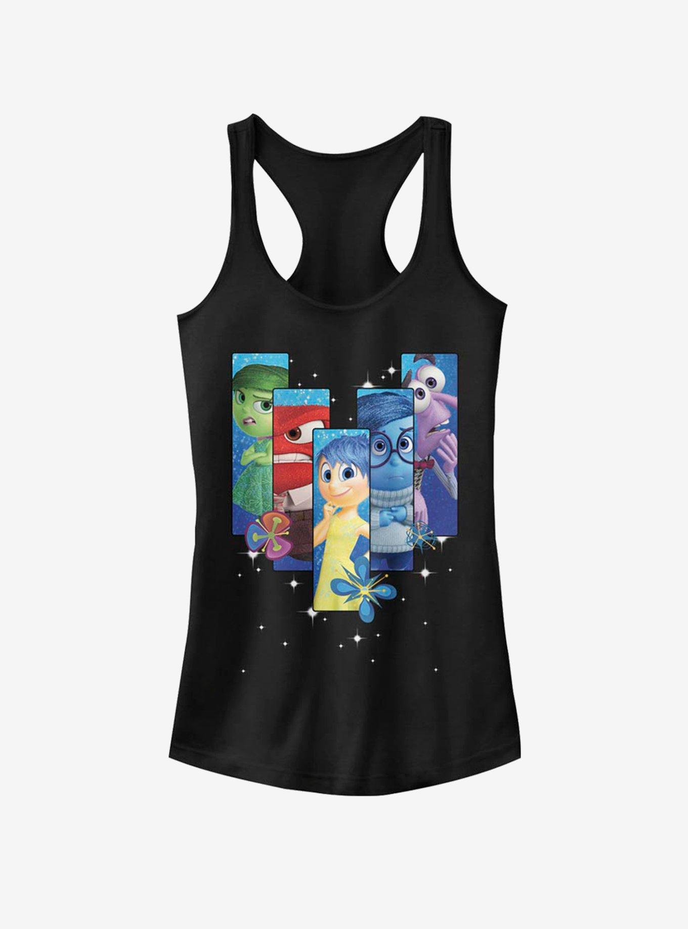 Disney Pixar Inside Out Lineup Girls Tank, BLACK, hi-res