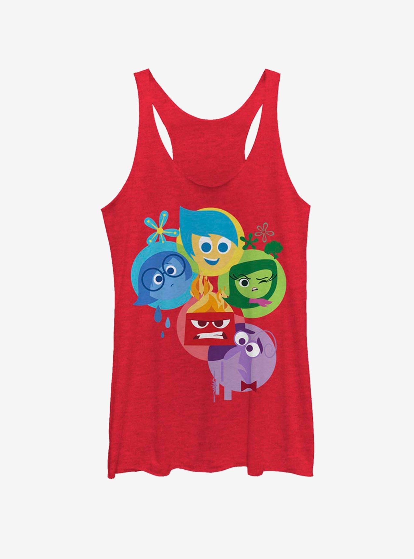 Disney Pixar Inside Out Venn Diagram Girls Tank, RED HTR, hi-res