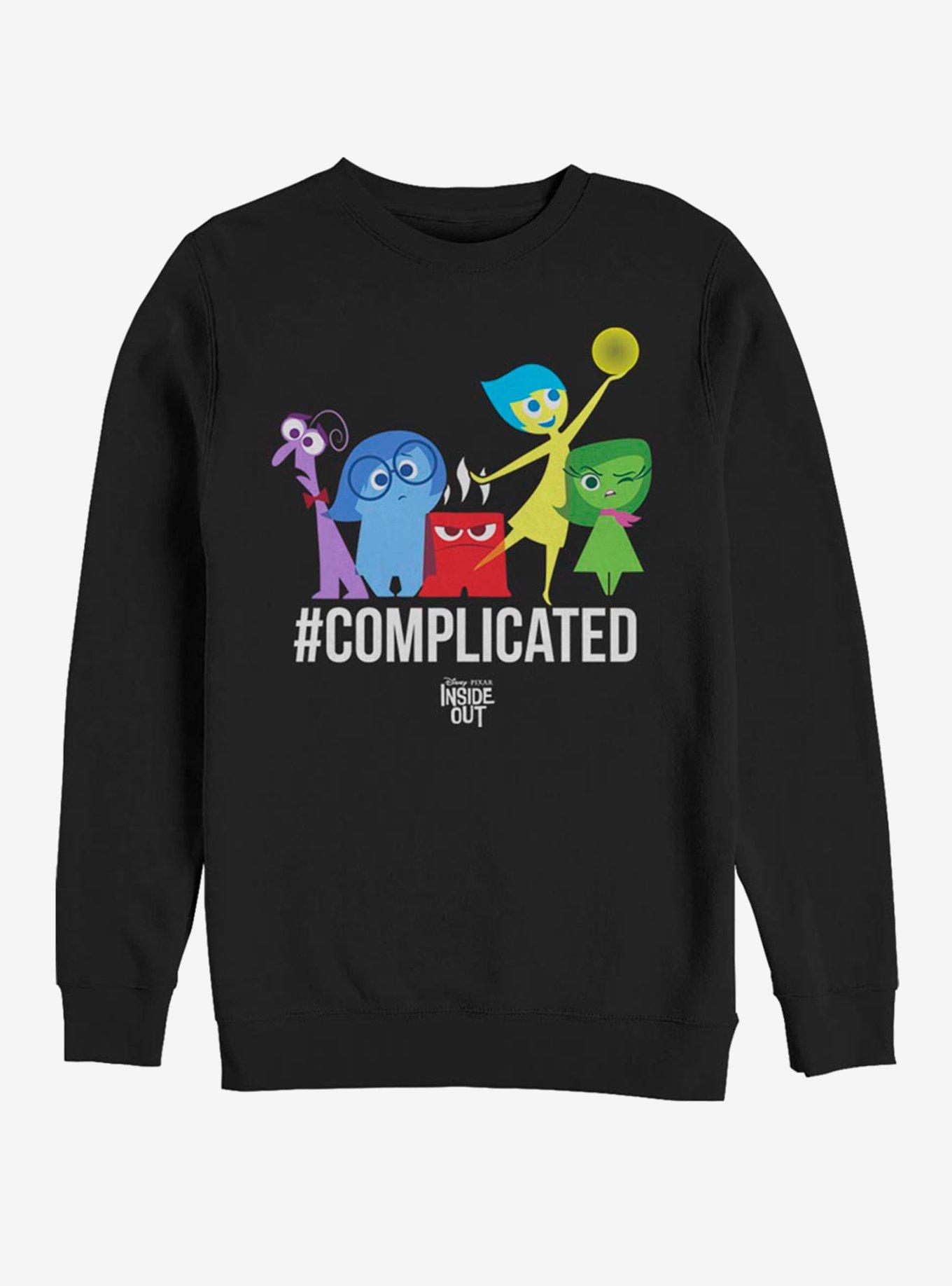 Disney Pixar Inside Out Complicated Crew Sweatshirt, , hi-res