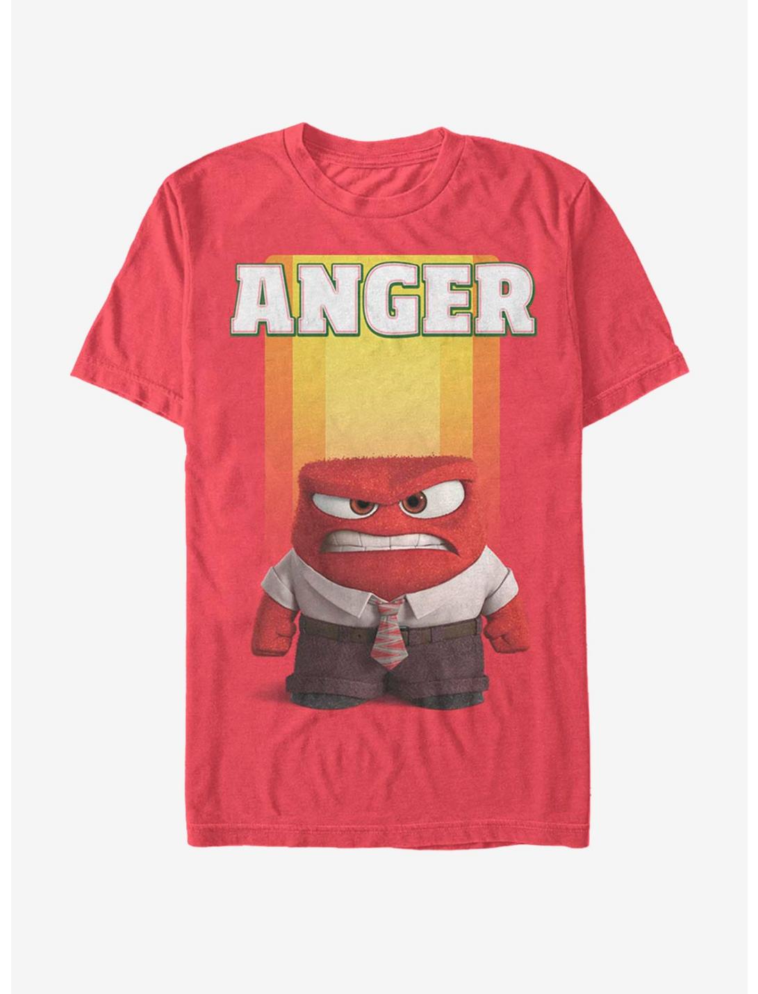 Disney Pixar Inside Out Anger T-Shirt - RED
