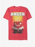 Disney Pixar Inside Out Anger T-Shirt, RED, hi-res