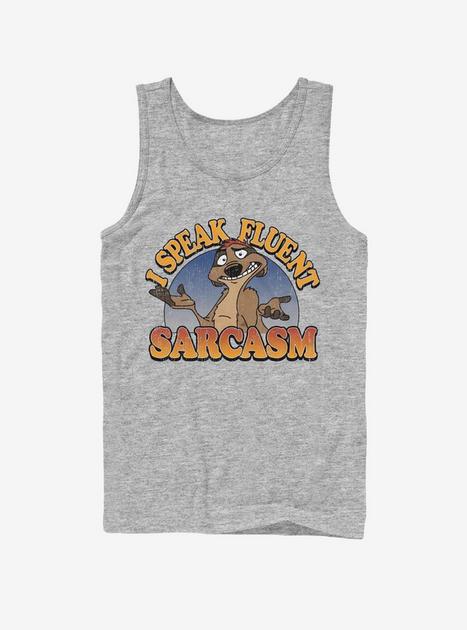 Disney The Lion King Sarcasm Tank - GREY | Hot Topic