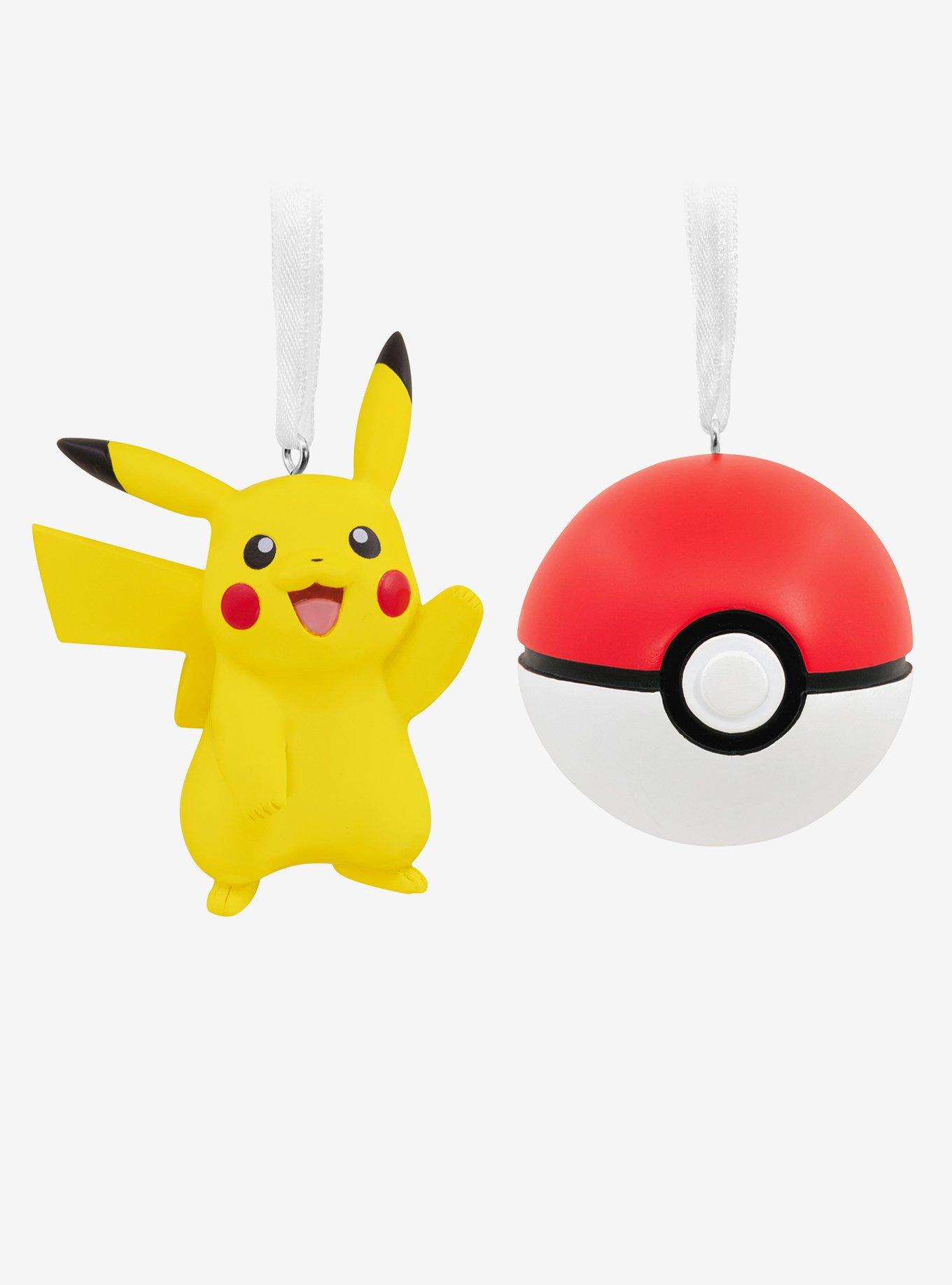 Pokemon Pikachu & Poke Ball Ornament Set, , hi-res