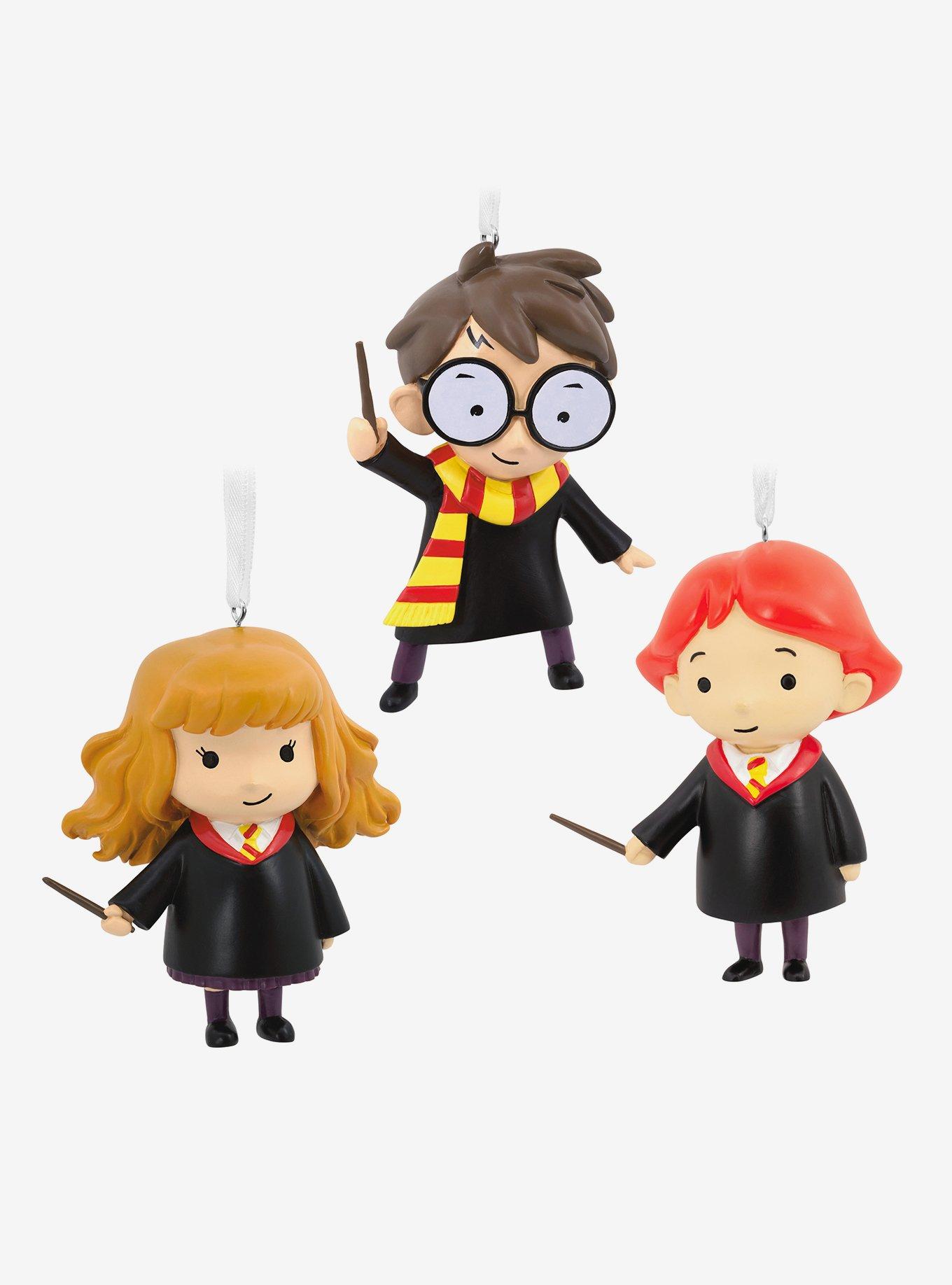 Harry Potter Harry Ron Hermione Ornament Set, , hi-res