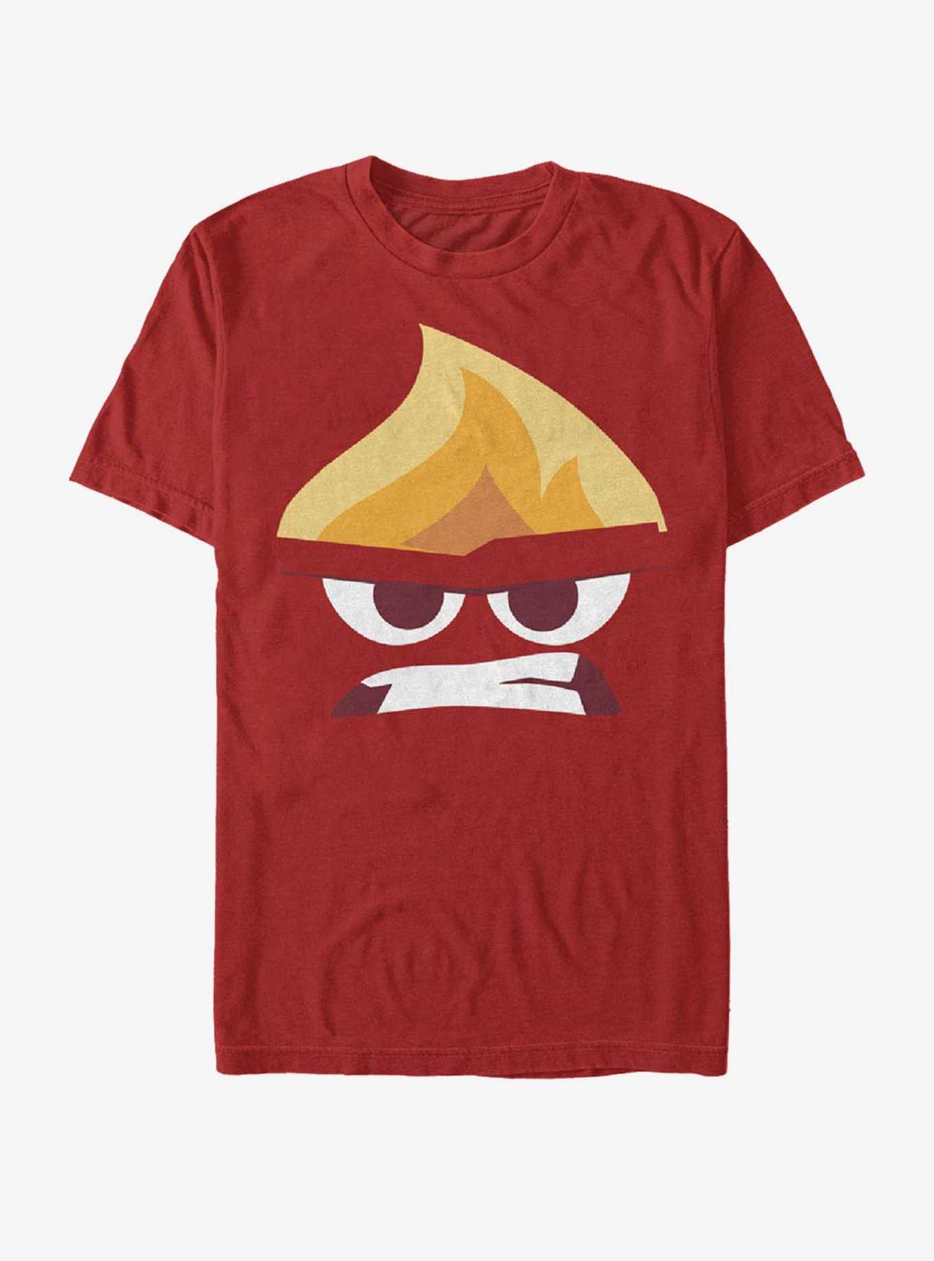 Disney Pixar Inside Out Angry Face T-Shirt, , hi-res