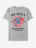 Disney Pixar Big Hero 6 Fred Collegiate T-Shirt, ATH HTR, hi-res