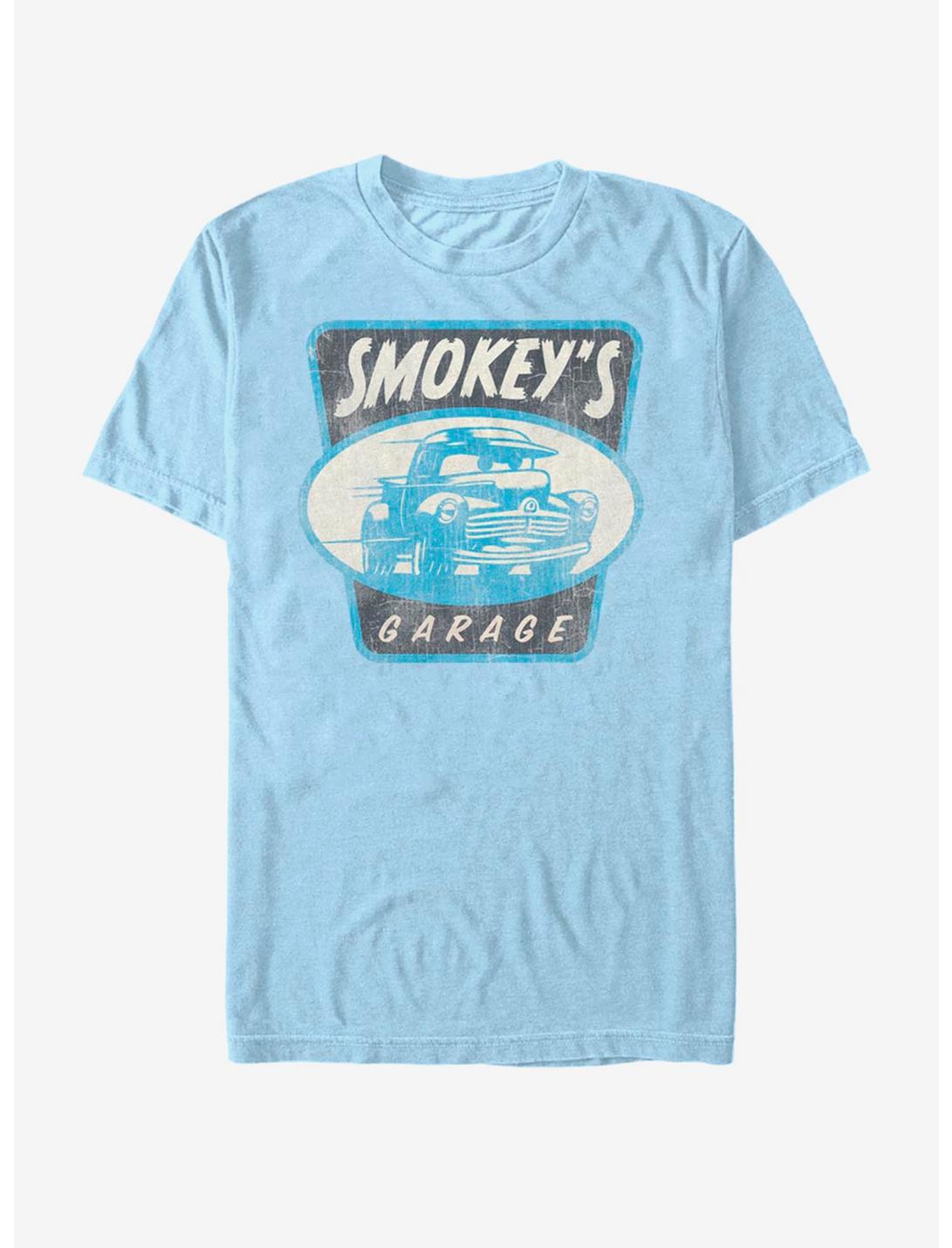 Disney Pixar Cars Smokey's Garage T-Shirt, LT BLUE, hi-res