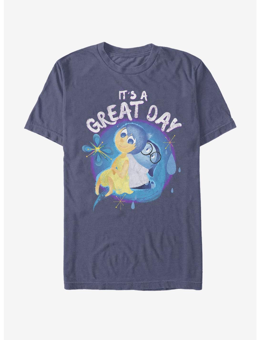 Disney Pixar Inside Out Great Day T-Shirt, NAVY, hi-res