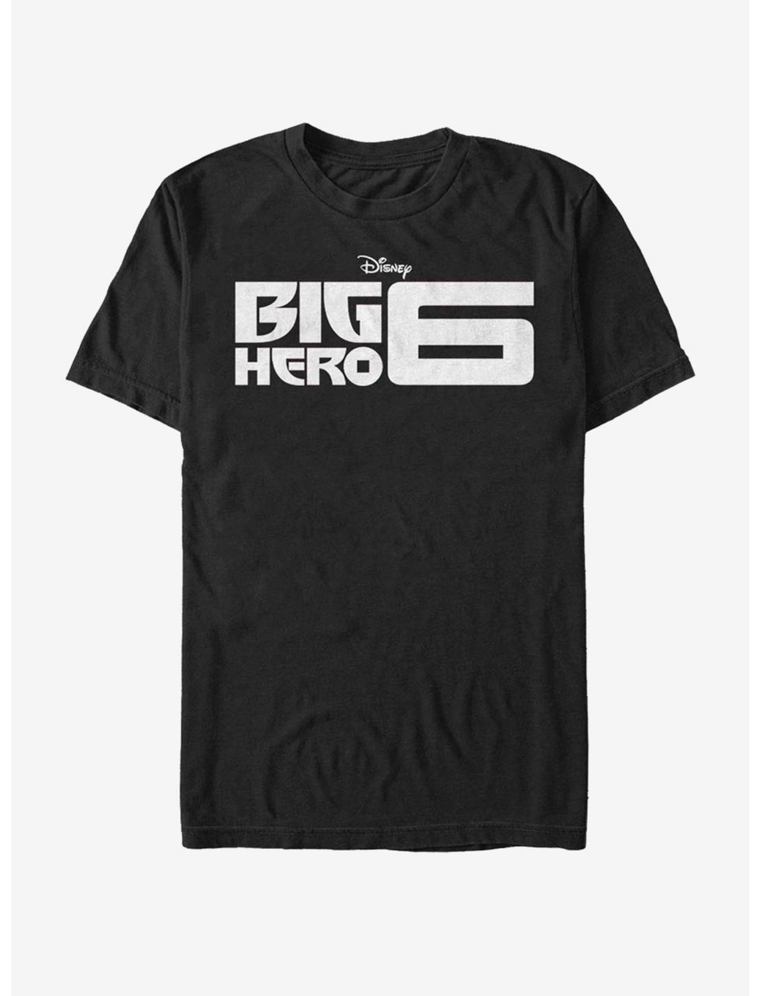 Disney Pixar Big Hero 6 Hero Logo T-Shirt, BLACK, hi-res