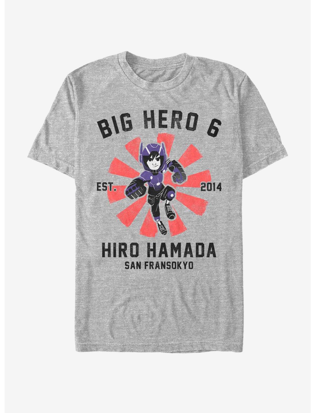 Disney Pixar Big Hero 6 Hiro Collegiate T-Shirt, ATH HTR, hi-res