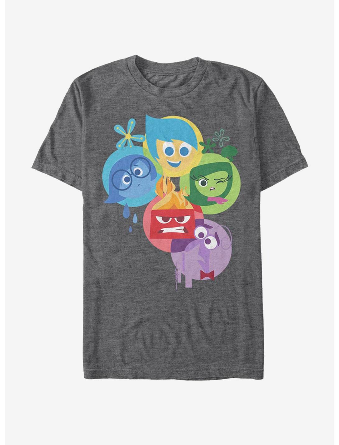 Disney Pixar Inside Out Venn Diagram T-Shirt, CHAR HTR, hi-res