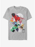Disney Pixar Big Hero 6 Robo Team T-Shirt, SILVER, hi-res