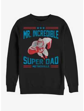 Disney Pixar The Incredibles Athletic Superdad Crew Sweatshirt, , hi-res