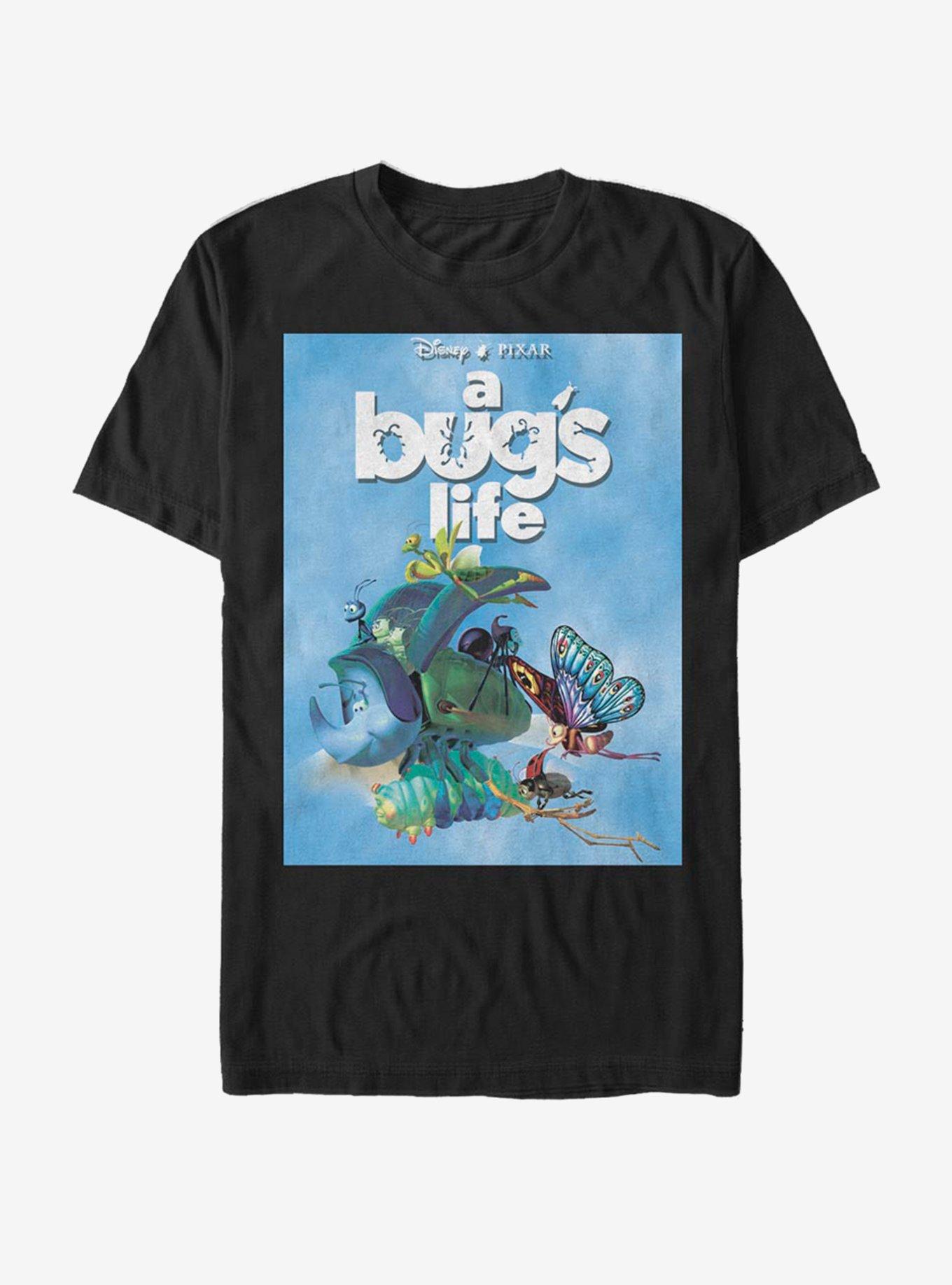 Disney Pixar A Bug's Life Bug'S Life Poster T-Shirt, BLACK, hi-res
