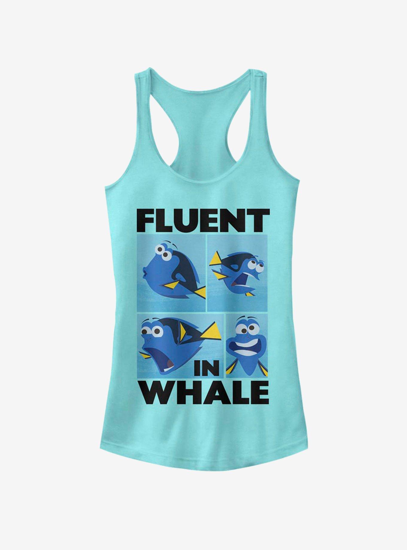 Disney Pixar Finding Dory Whale Talk Girls Tank, CANCUN, hi-res