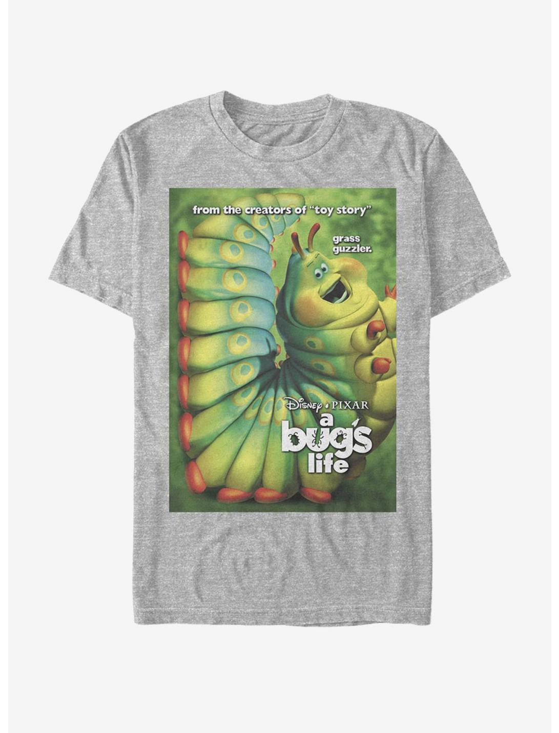 Disney Pixar A Bug's Life Catepillar Poster T-Shirt, ATH HTR, hi-res