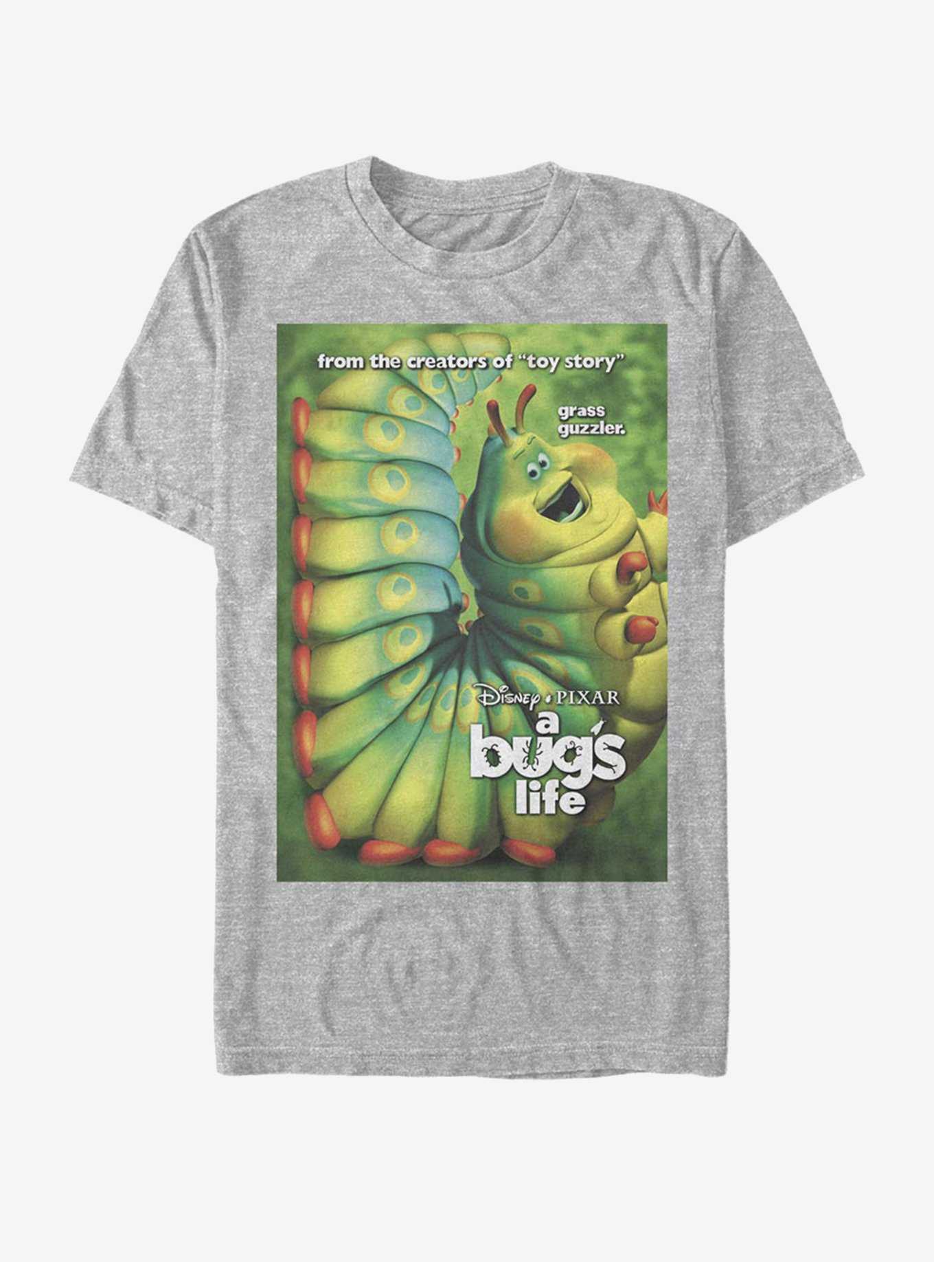 Disney Pixar A Bug's Life Catepillar Poster T-Shirt, , hi-res