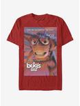Disney Pixar A Bug's Life Hopper Poster T-Shirt, RED, hi-res
