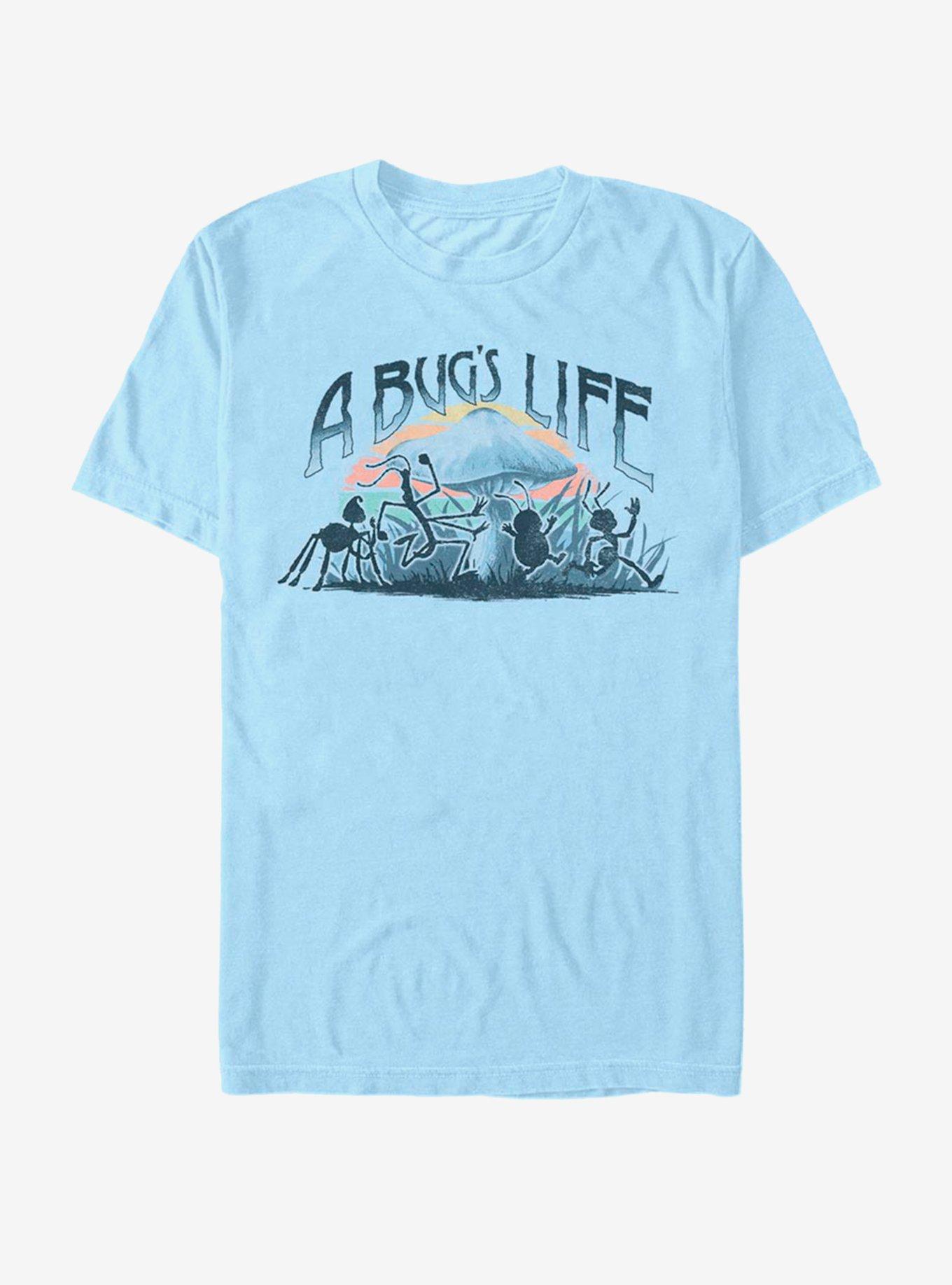 Disney Pixar A Bug's Life Mushroom Bugs T-Shirt, LT BLUE, hi-res
