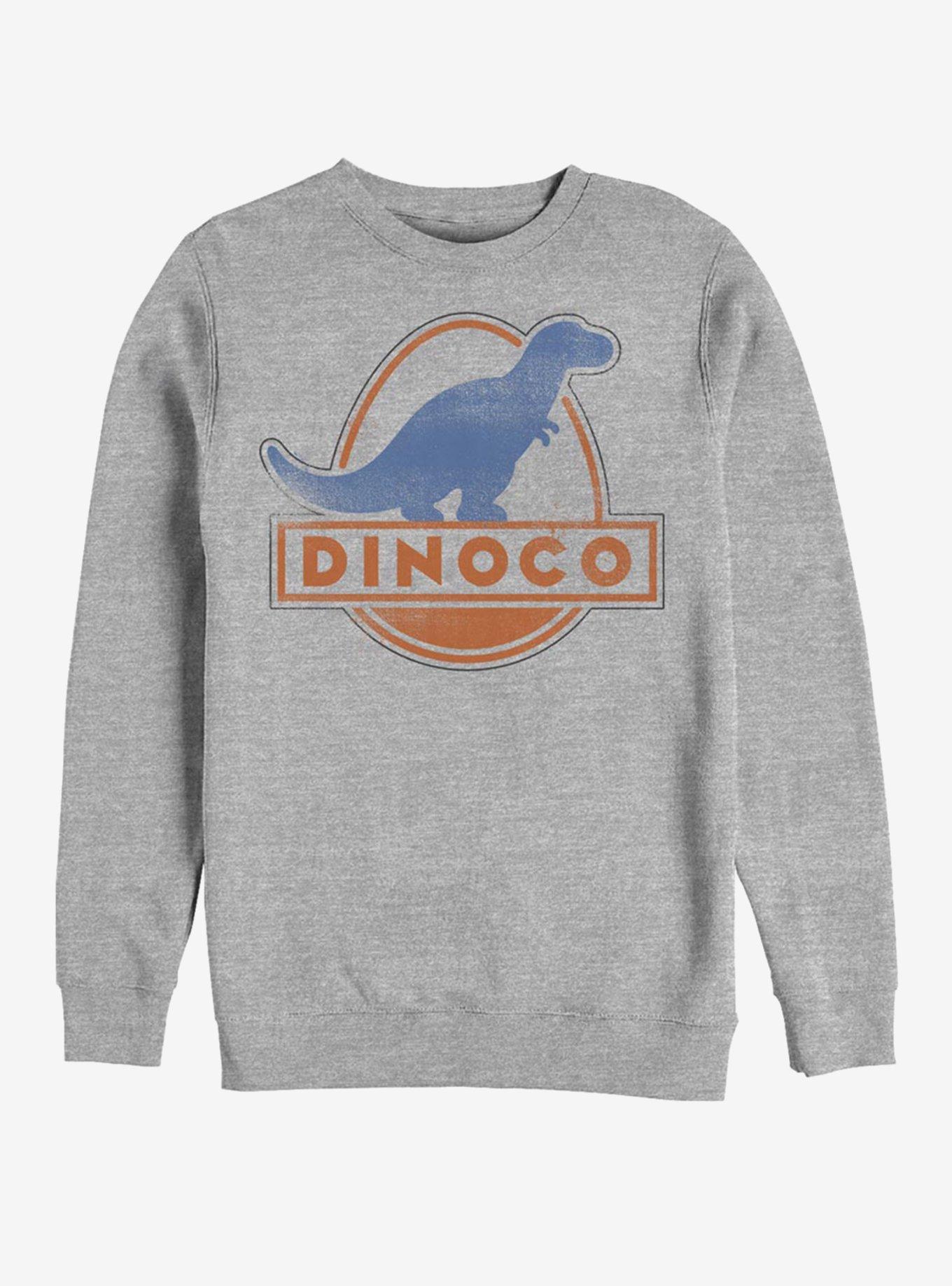 Disney Pixar Cars Dinoco Vintage Crew Sweatshirt