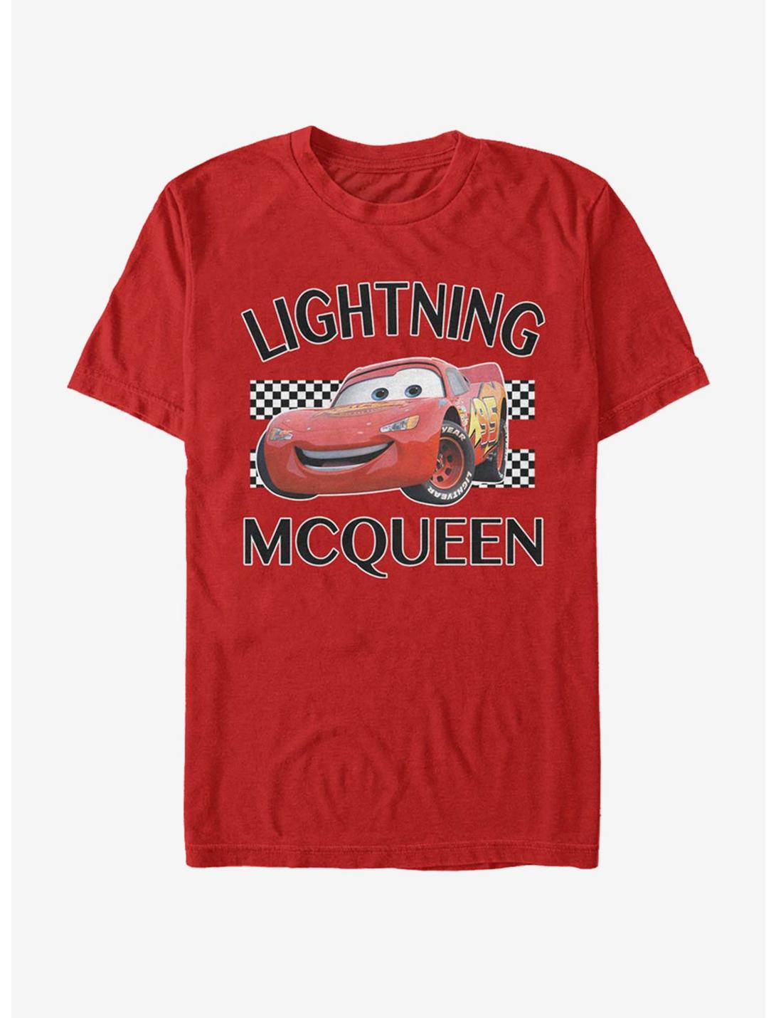 Disney Pixar Cars Lightning Mcqueen T-Shirt, RED, hi-res