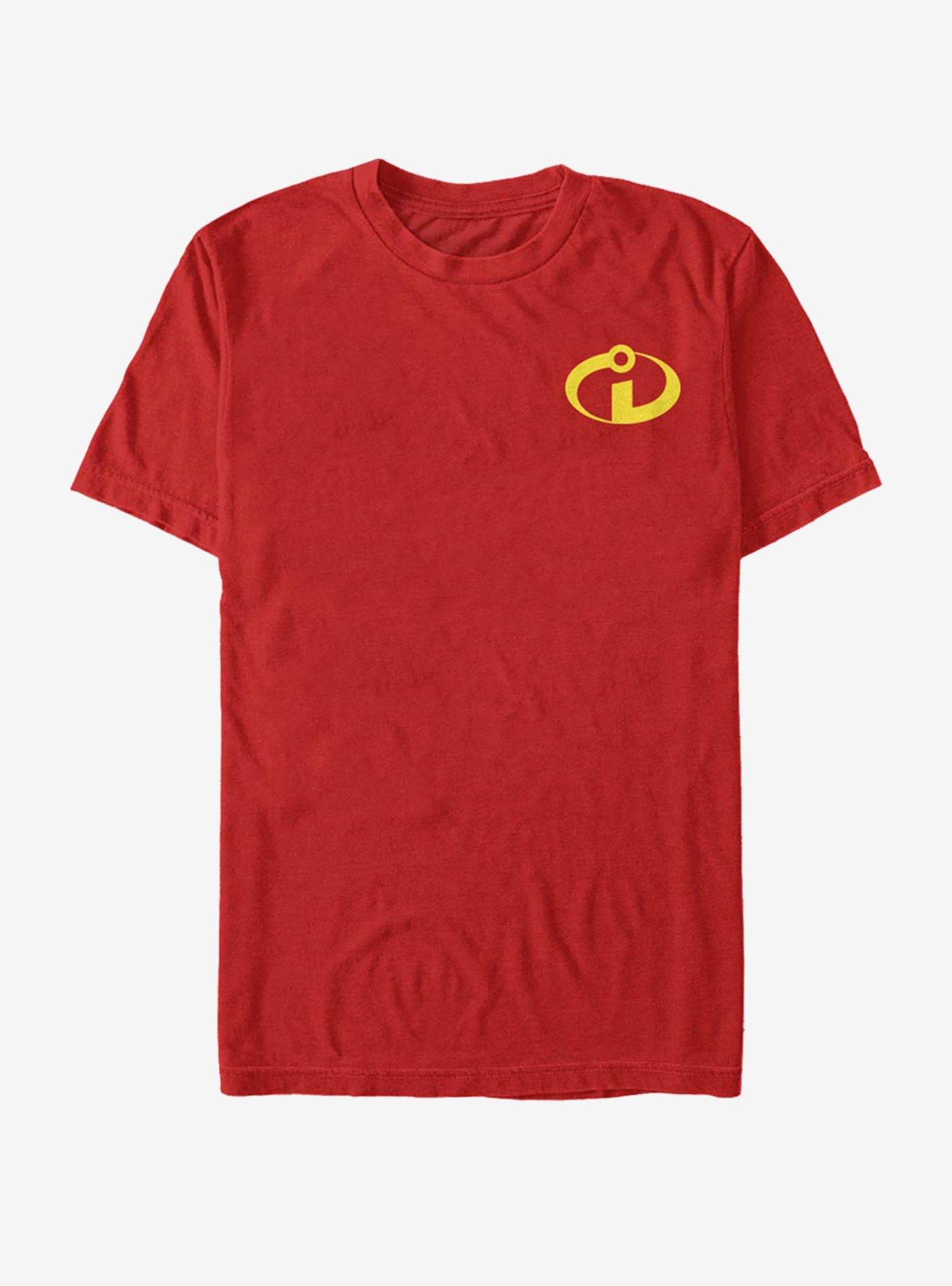 Disney Pixar The Incredibles Incredible Polo T-Shirt, RED, hi-res