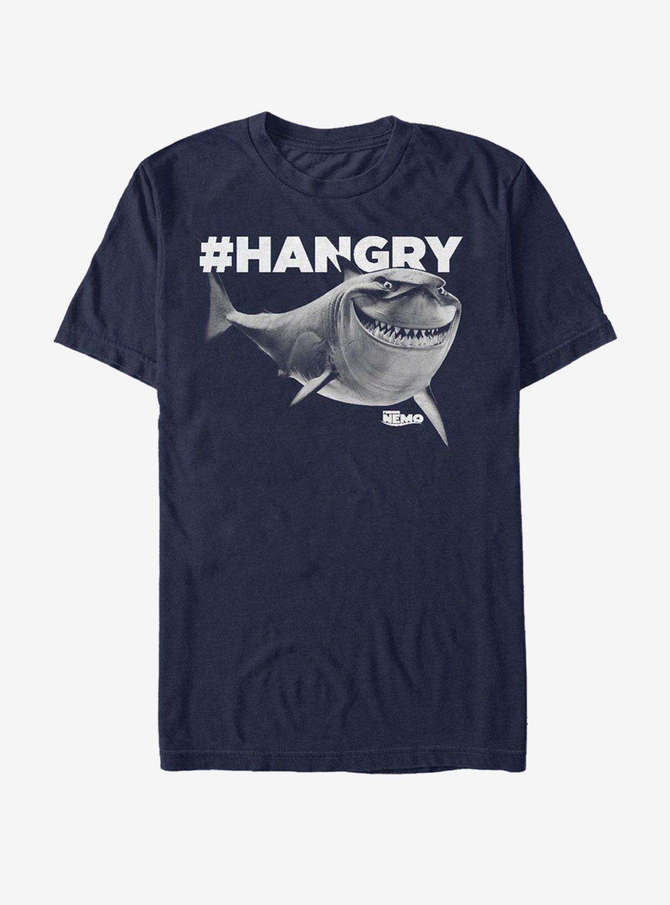 Disney Pixar Finding Nemo Hangry Bruce T-Shirt, NAVY, hi-res