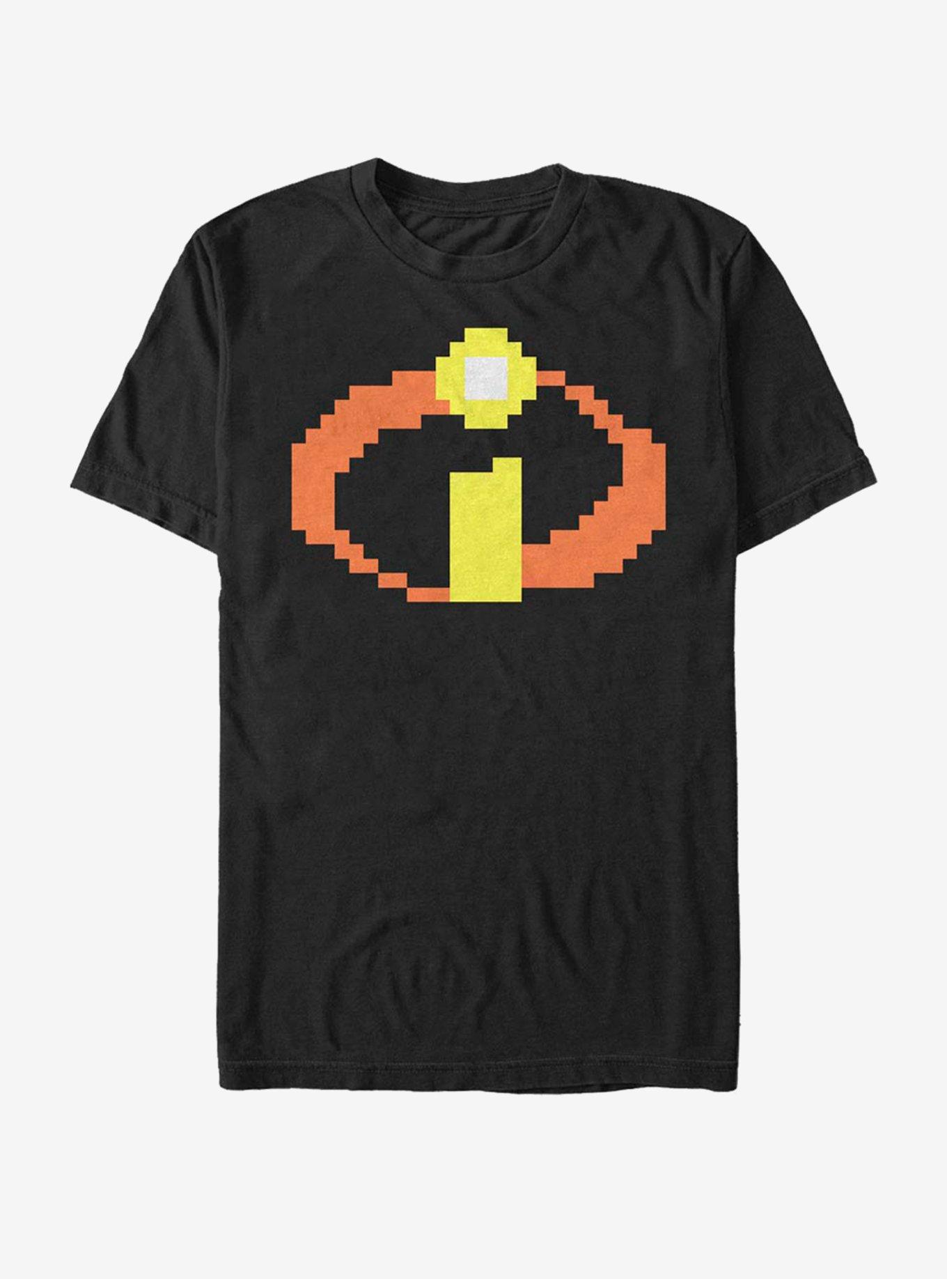 Disney Pixar The Incredibles Incredibly Pixel T-Shirt, , hi-res