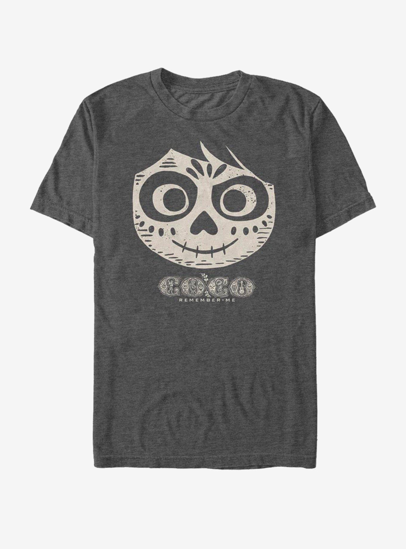 Disney Pixar Coco Remember Me T-Shirt, CHAR HTR, hi-res