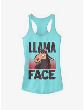 Disney The Emperor'S New Groove Llama Face Girls Tank, , hi-res