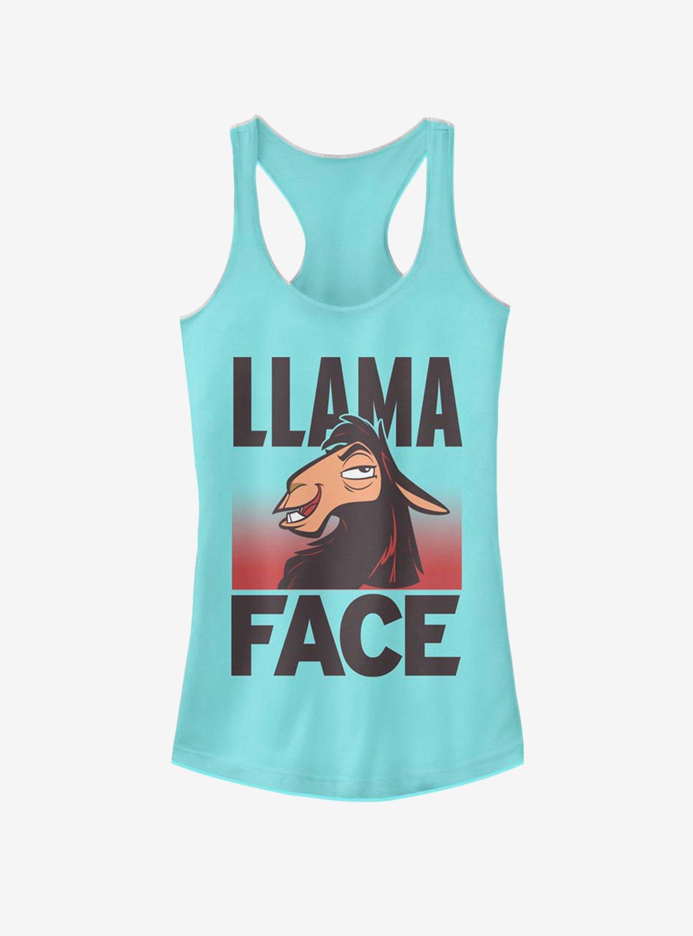 Disney The Emperor'S New Groove Llama Face Girls Tank, CANCUN, hi-res