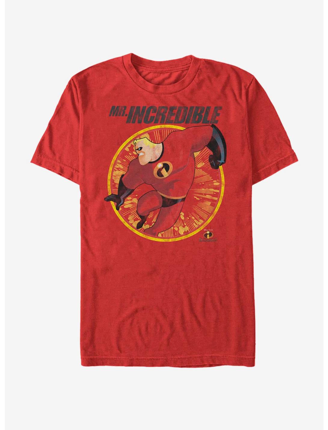 Disney Pixar The Incredibles Mr. Incredible T-Shirt, RED, hi-res