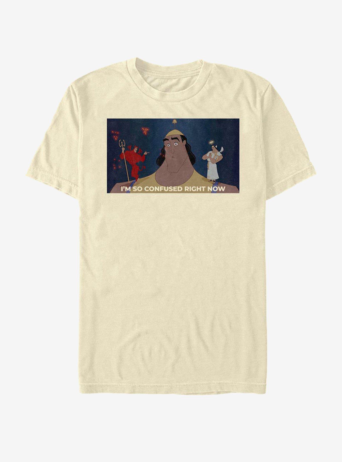 Disney The Emperor'S New Groove So Confused T-Shirt, NATURAL, hi-res