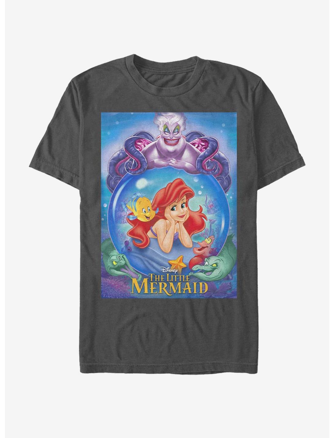 Disney The Little Mermaid Ariel And Ursula T-Shirt, CHARCOAL, hi-res