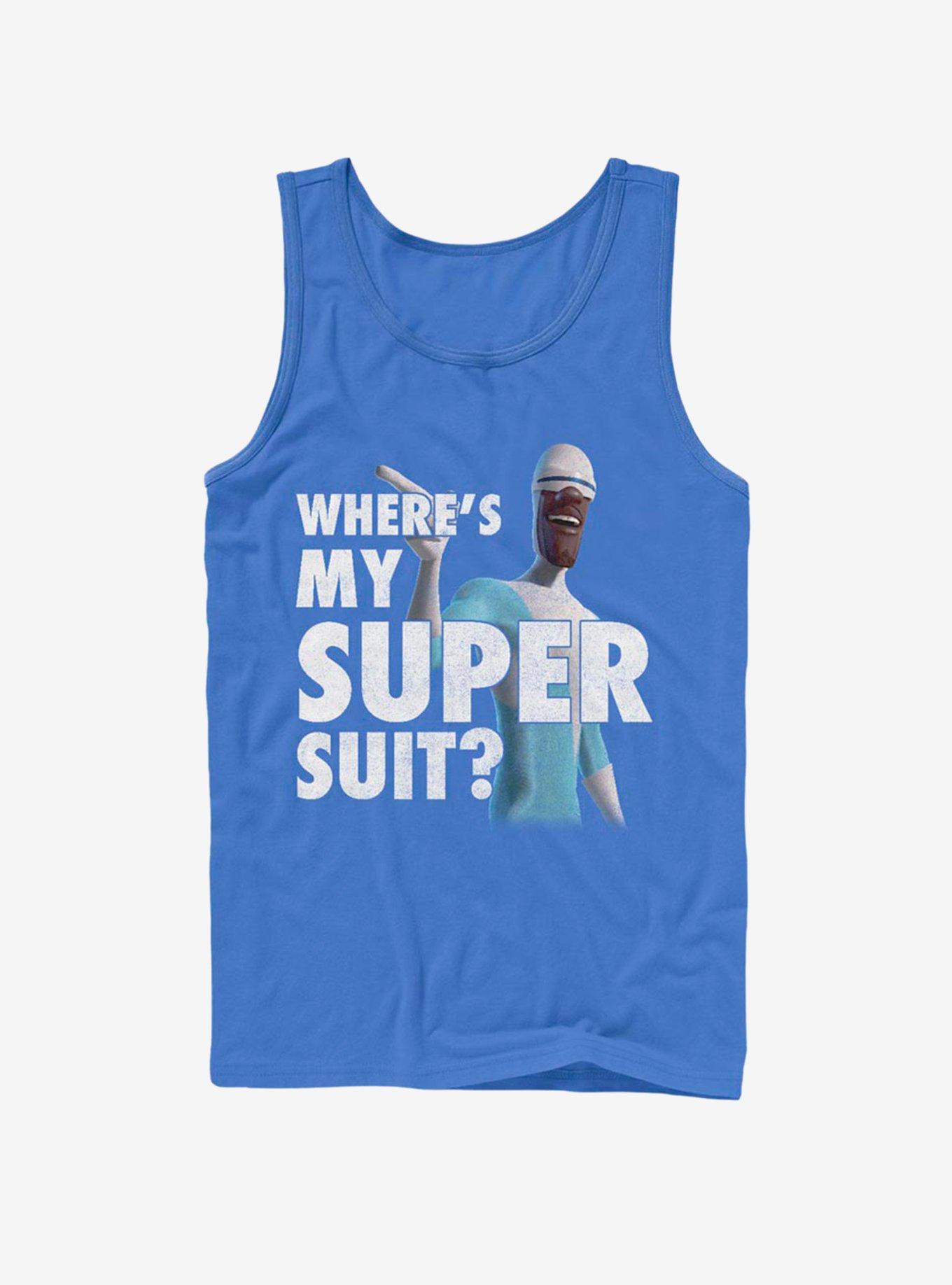 Disney Pixar The Incredibles Super Suit Tank, ROYAL, hi-res