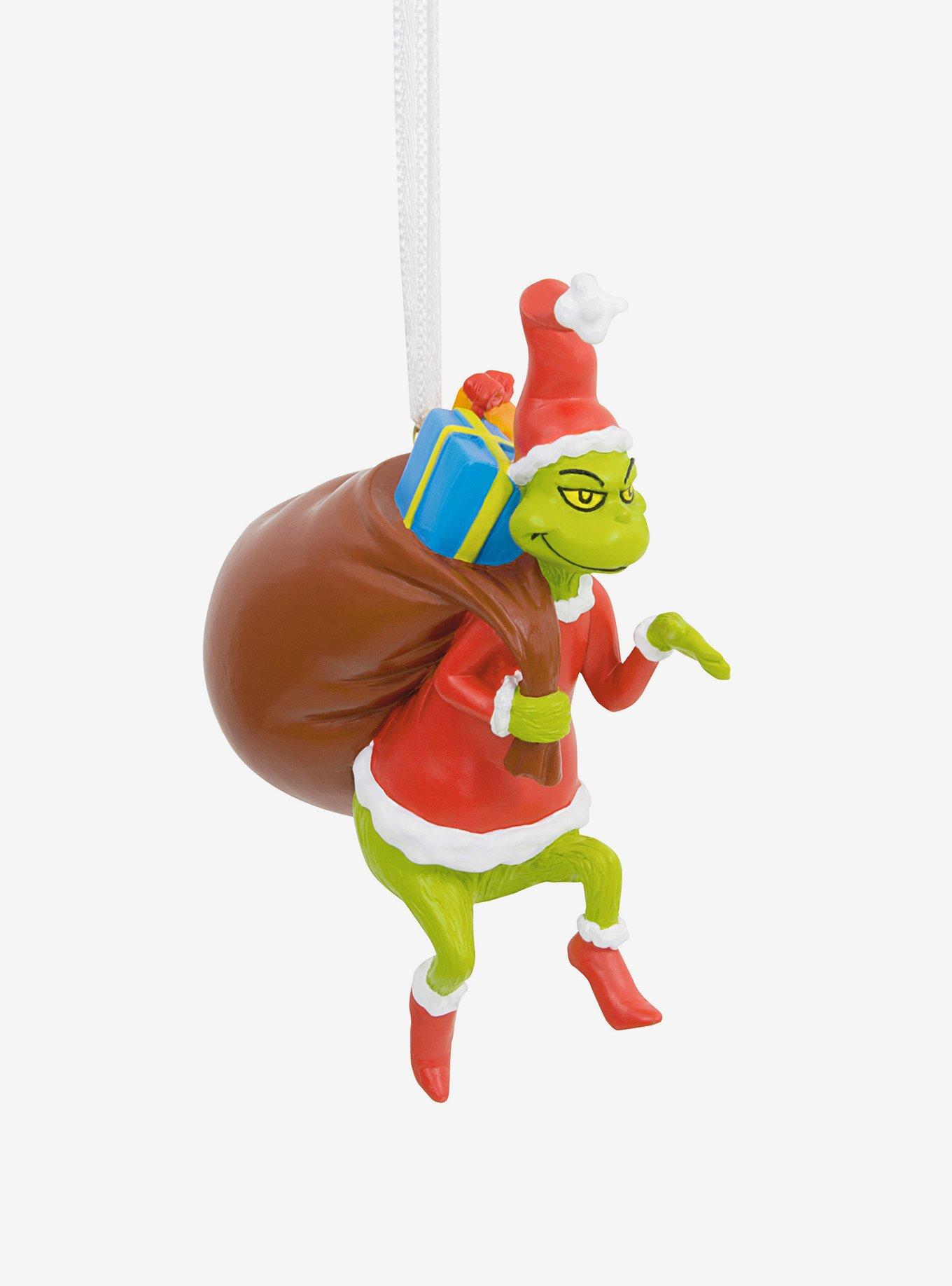 How The Grinch Stole Christmas! Grinch Sack Ornament Hot Topic