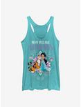 Disney Aladdin Fearless Jasmine Womens Tank Top, TAHI BLUE, hi-res
