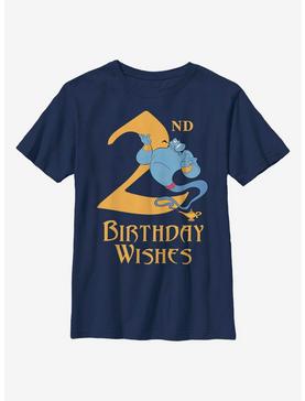 Disney Aladdin Genie Birthday 2 Youth T-Shirt, NAVY, hi-res