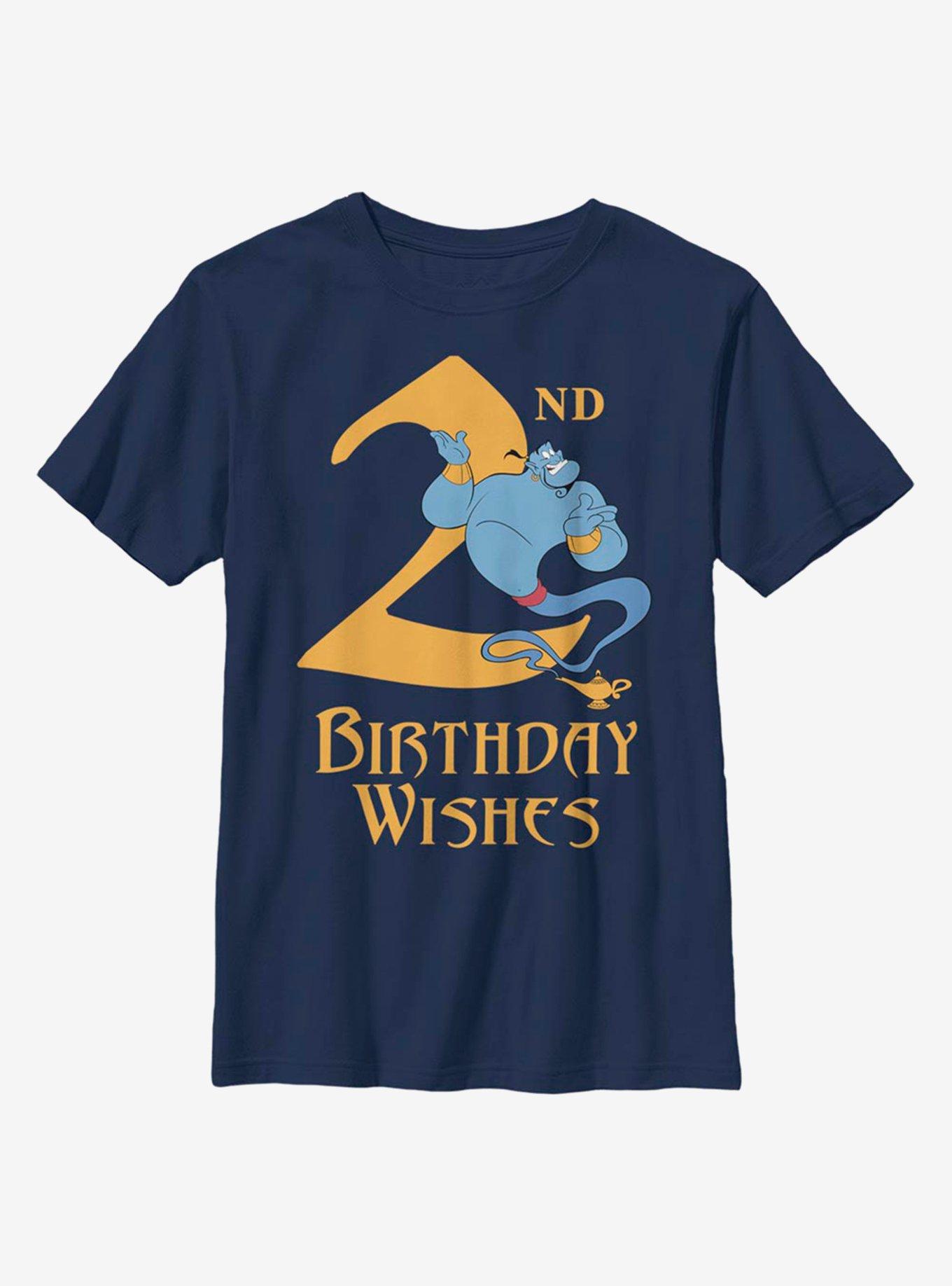 Disney Aladdin Genie Birthday 2 Youth T-Shirt, , hi-res