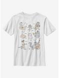 Disney Aristocats Classic Group Youth T-Shirt, WHITE, hi-res
