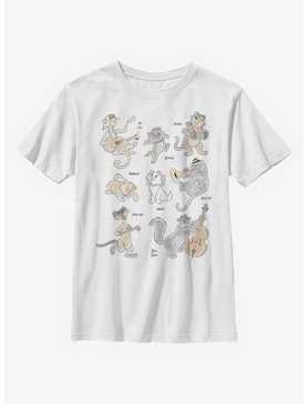 Disney Aristocats Classic Group Youth T-Shirt, , hi-res